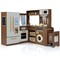 MDF Corner Kitchen Playset with Lights Sounds and Accessories